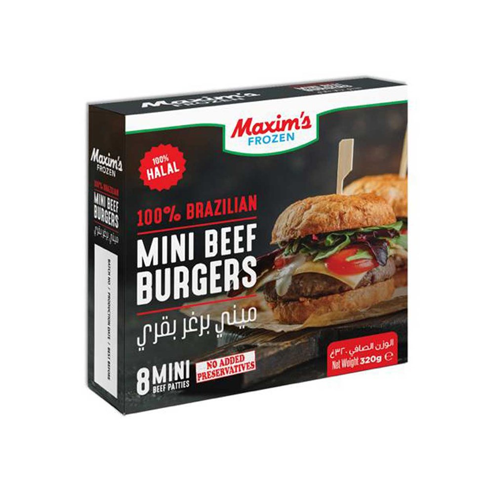 BEEF BURGER MINI - Grabngo